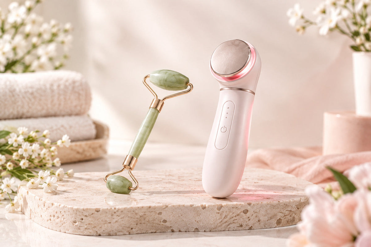 Face Roller vs Gua Sha: Movement, Grip and Realistic Expectations