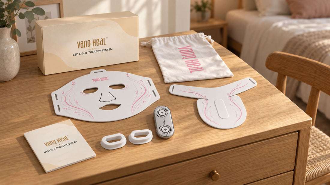 3 Red Light Therapy at Home Setups for Small Bedrooms: Mask, Neck Set or Panel?