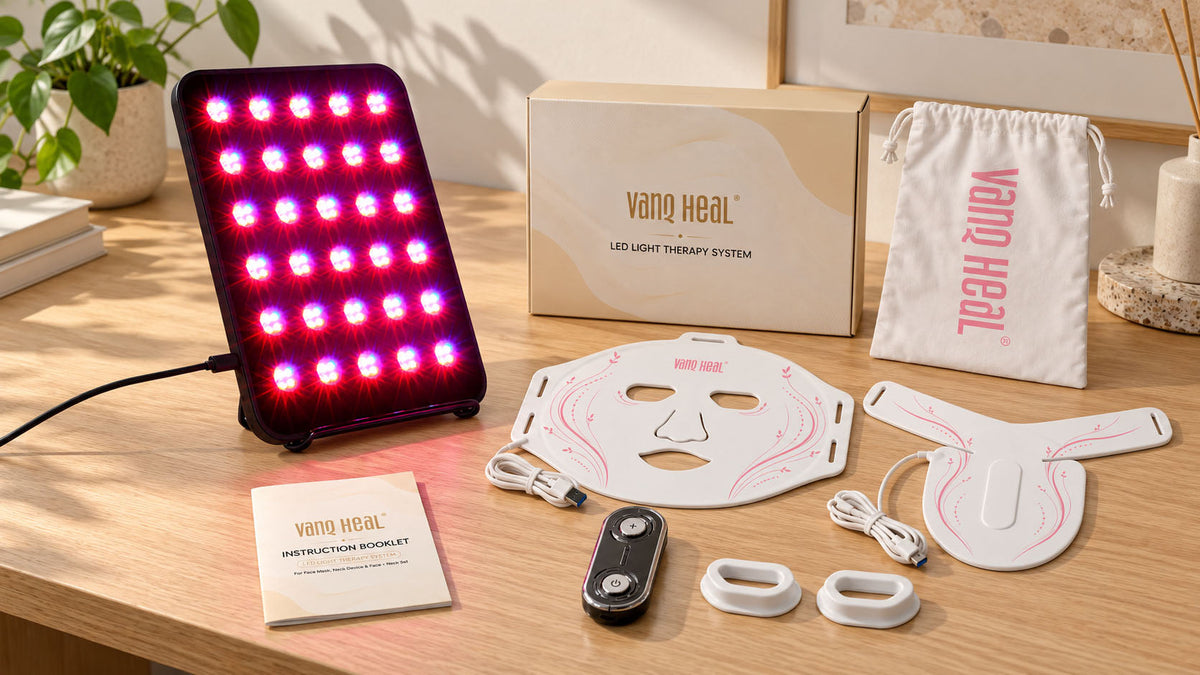 Red Light Therapy Panel or Face & Neck Set: Which Coverage Should You Buy?
