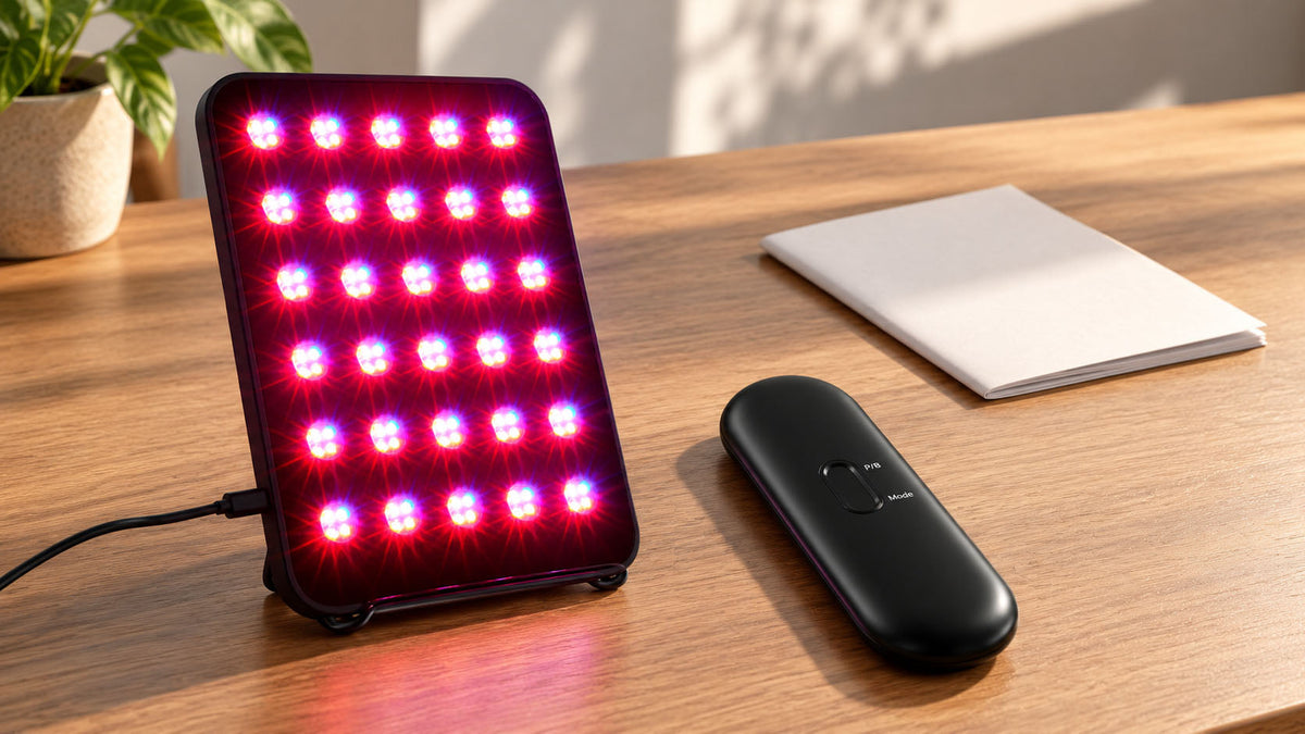How to Set Up a Red Light Therapy Panel: Stand, Power and First Use