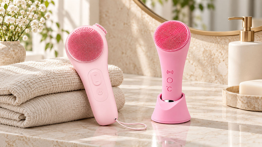 Which VanqHeal Facial Cleansing Brush: Detail Brush or Warming Base？