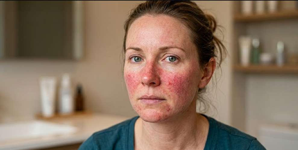 What Is LED Light Therapy for Rosacea? 4 Steps to Calm Sensitive Skin