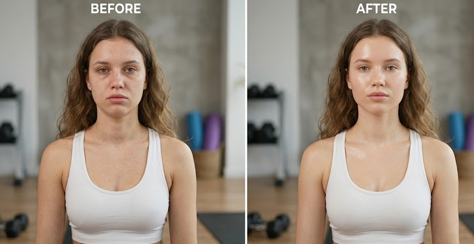 How LED Light Therapy for Skin Fixes Tech Neck: Your Red Light Therapy Before and After Guide