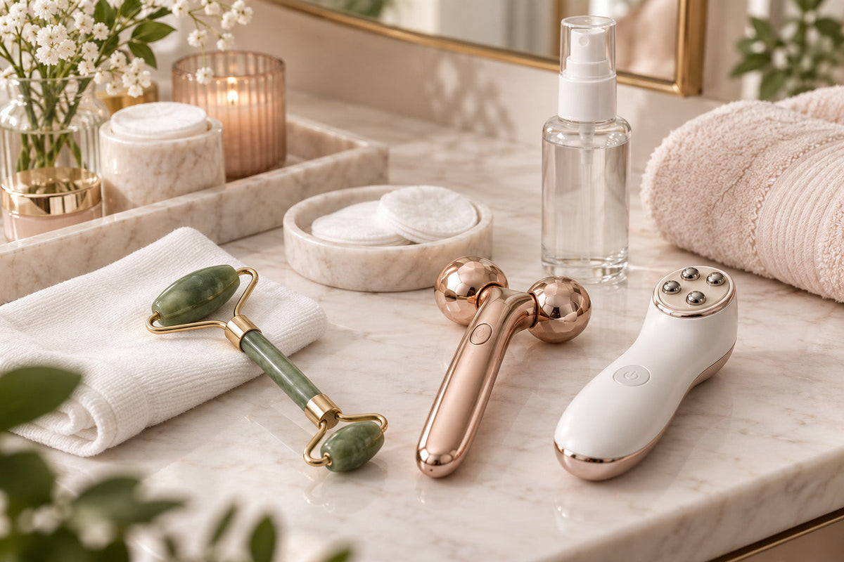 How to Clean a Facial Massager: Rollers, Vibration Tools and Electrical Contacts