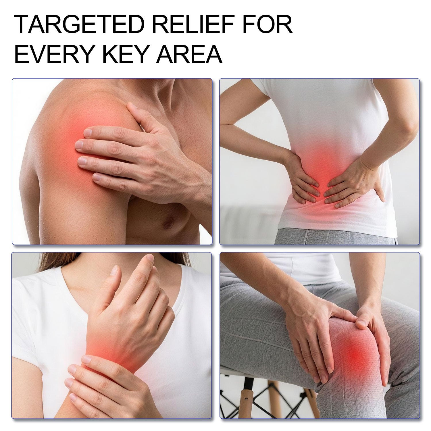 Body massage belt with 3 vibration speeds for muscle fatigue and stiffness relief