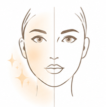LED light therapy mask helps promote a healthy-looking radiant complexion