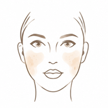 LED face mask for uneven skin tone and brighter more balanced-looking complexion