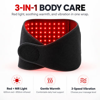 Infrared Red Light Therapy Vibration Belt