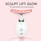 VanqHeal facial sculpting wand for at-home lift sculpt and glow care with red LED head