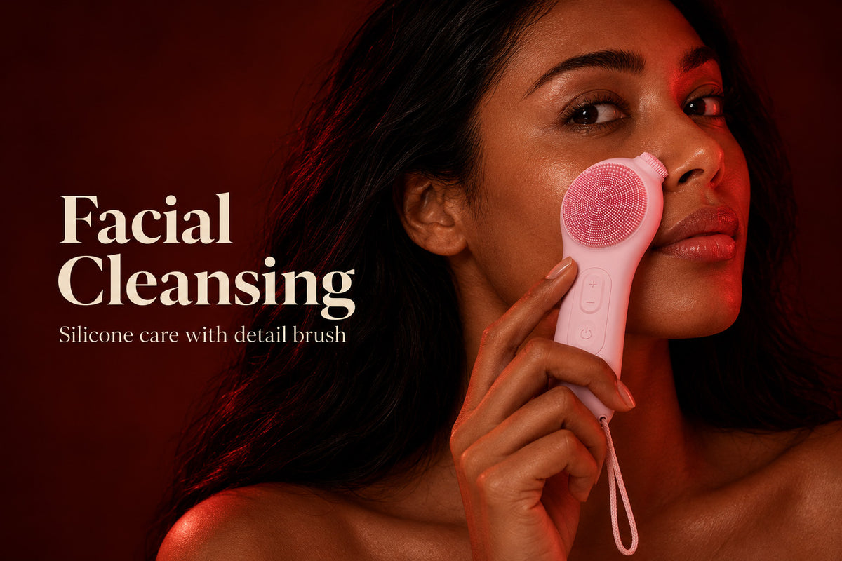 Facial Cleansing Brush with Detail Care