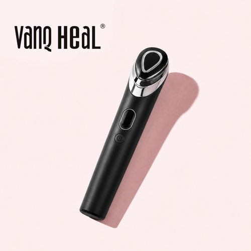 VanqHeal 7-color facial massager for LED light therapy and skin renewal at home