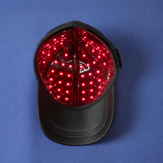 Infrared red light therapy hat for women’s hair regrowth and healthier-looking scalp