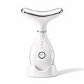 VanqHeal Micro Glow Facial Toning Device with 3-color LED mode, compact facial sculpting tool with a stent