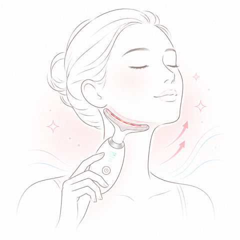 Supports a Firmer-Looking Jawline