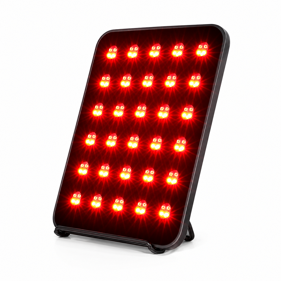 VanqHeal red light therapy panel for wrinkles acne glow and at-home skin therapy
