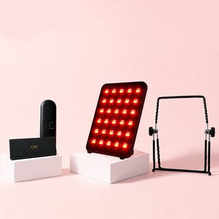 VanqHeal 5-color red light therapy panel with stand goggles and smart controller