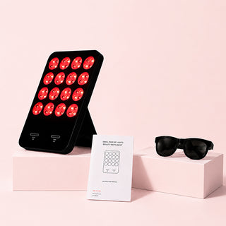 VanqHeal 3-color red light therapy panel South Africa for anti-aging skin care