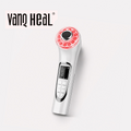 VanqHeal E35 3-color LED facial massager with red light therapy and sonic vibration