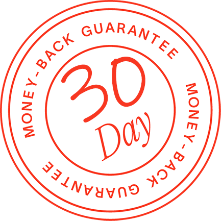 30 days money back guarantee